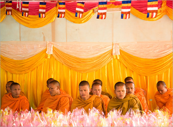 Monks at Ceremony